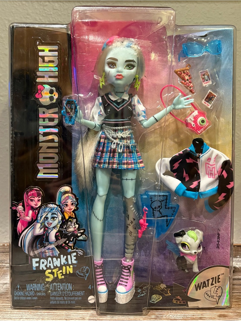 Monster High Frankie Stein Watzie Fashion Doll, BNIP